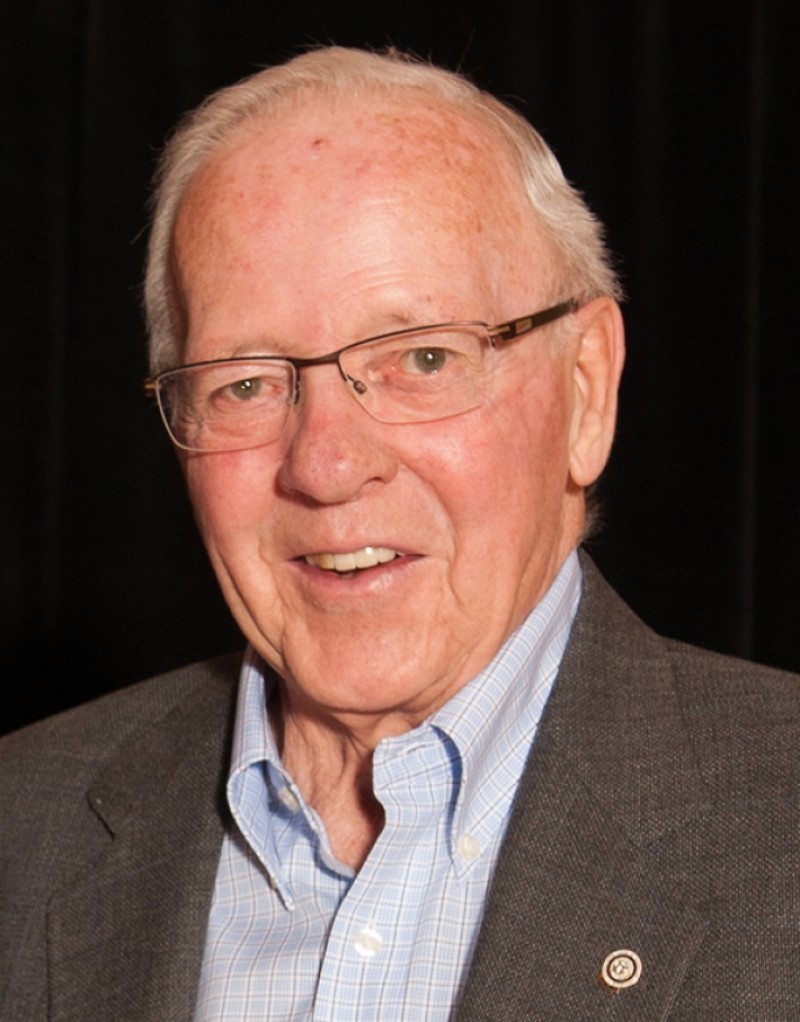 Portrait of Budd Coutts, namesake of the IUOE Local 955 Budd Coutts Apprenticeship and Education Centre